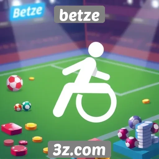 Acessibilidade no site Betze para jogadores com deficiência