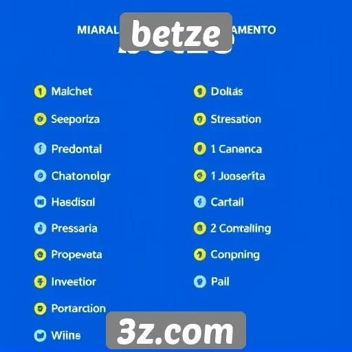 Métodos de pagamento aceitos no betze
